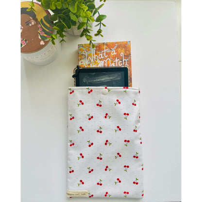 Kindle & Book Sleeve - Cherry