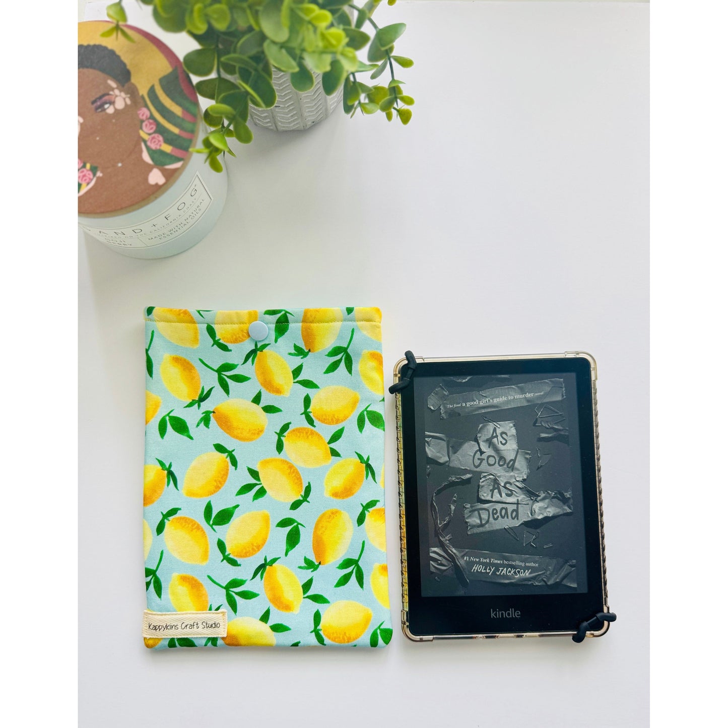 Kindle & Book Sleeve - Lemonade