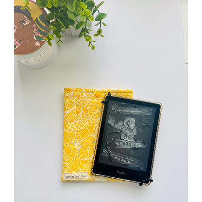 Kindle & Book Sleeve - Sunshine Floral